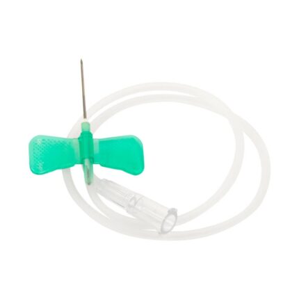 Teqler Butterfly Needle 21G, 0.8 x 20 mm, green SSB