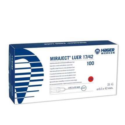 Miraject Luer Cannulas 0.5 x 42 mm